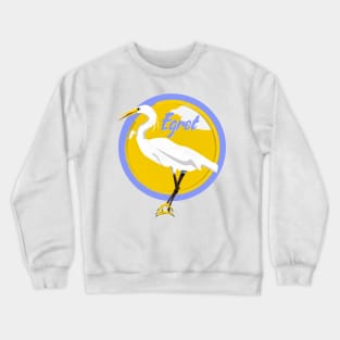 Egret Crewneck Sweatshirt